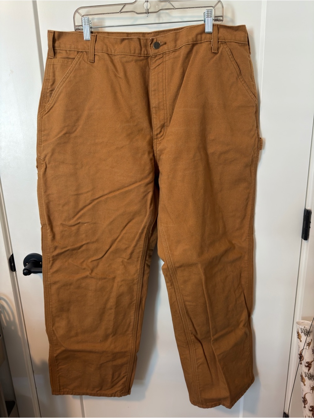 Carhartt fleece lined carpenter pants
